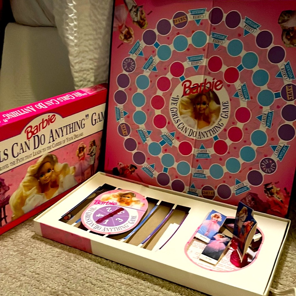 Barbie Game We Girls can do anything 1991